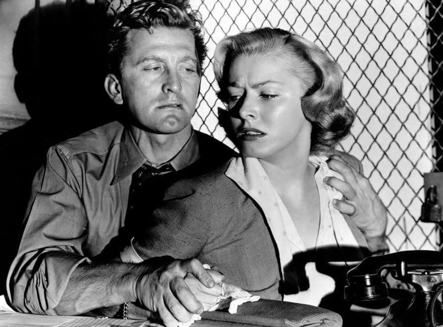 Amazon.com: Detective Story From Left Kirk Douglas Eleanor Parker 1951  Photo Print (28 x 22): Posters & Prints