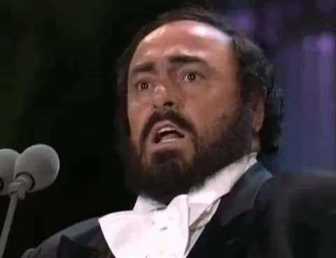 Pavarotti - Nessun Dorma 1994 (High Quality With Lyrics) GIF | Gfycat