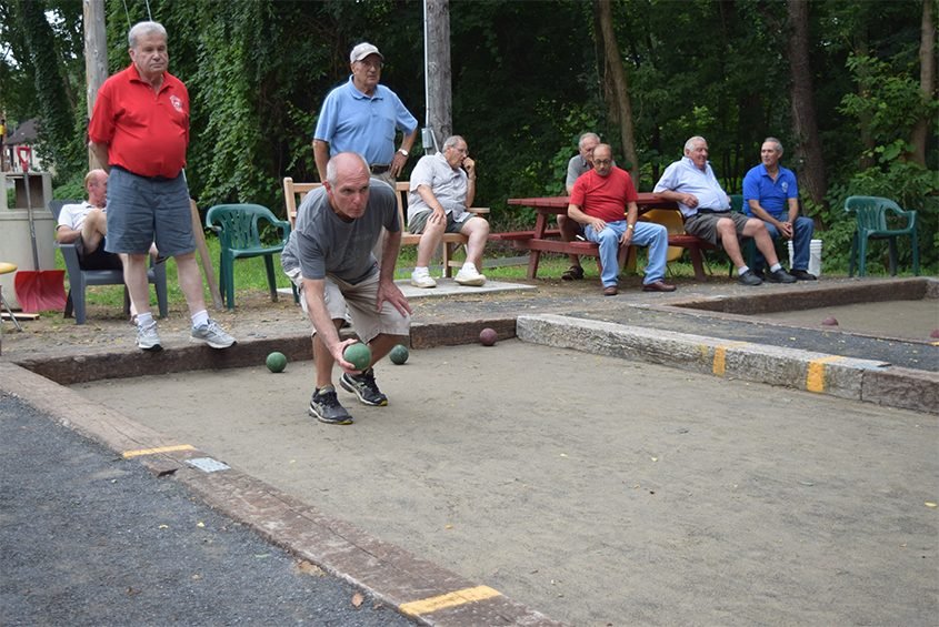 A shared love of Bocce