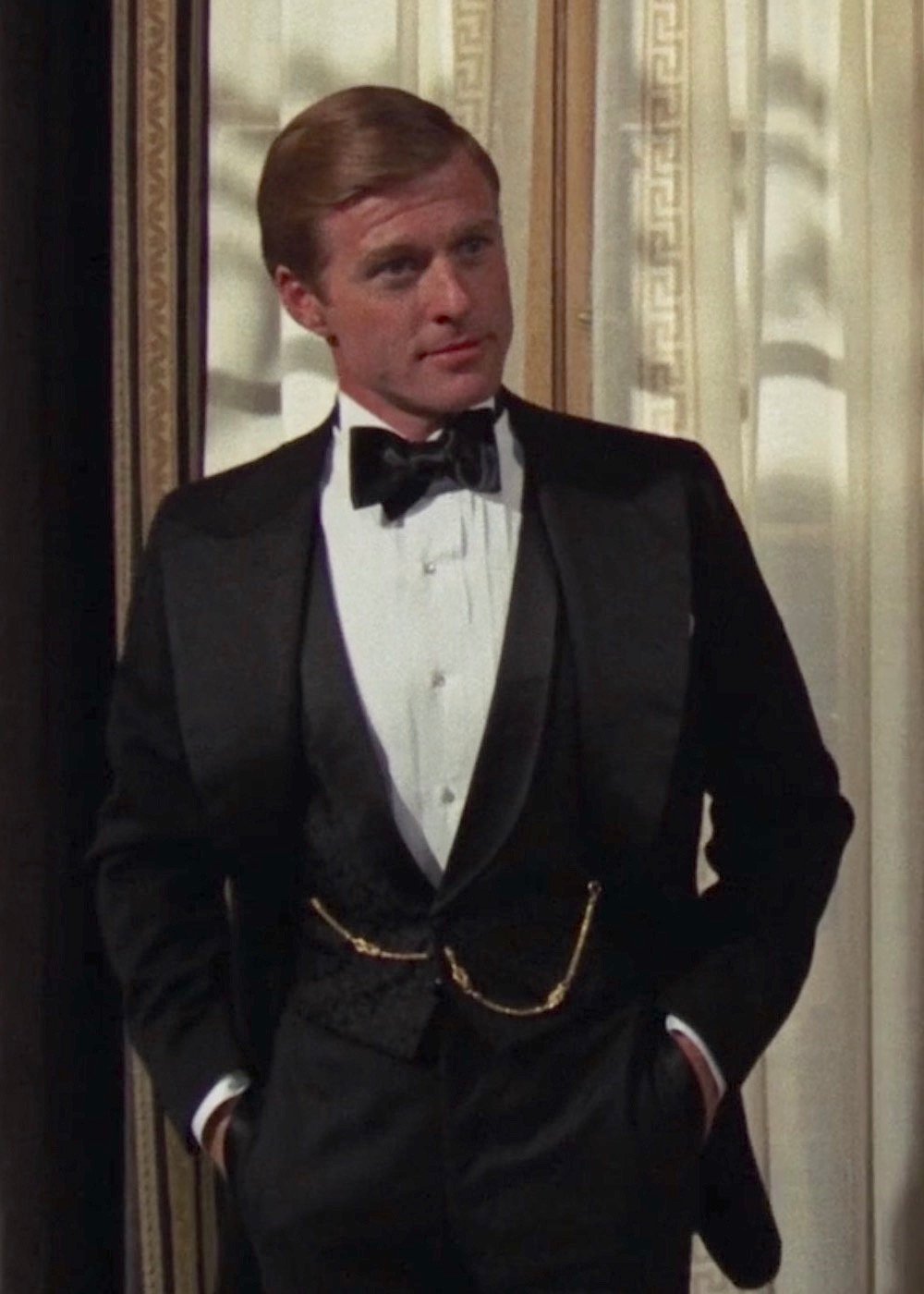 Robert Redford's Tuxedo in The Great Gatsby » BAMF Style