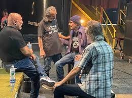 THE STORY OF MITCH RYDER & THE DETROIT WHEELS An Upcoming Documentary! The interview took place yesterday on the INFAMOUS Harpos Stage where the band used to practice, and perform. I had