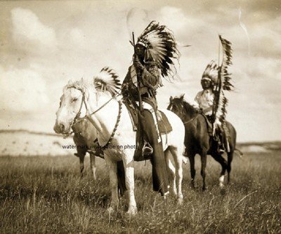 Sioux Chiefs Native Americans on Horseback , Indians, Old West 8"x 10"  Photo 29 | eBay