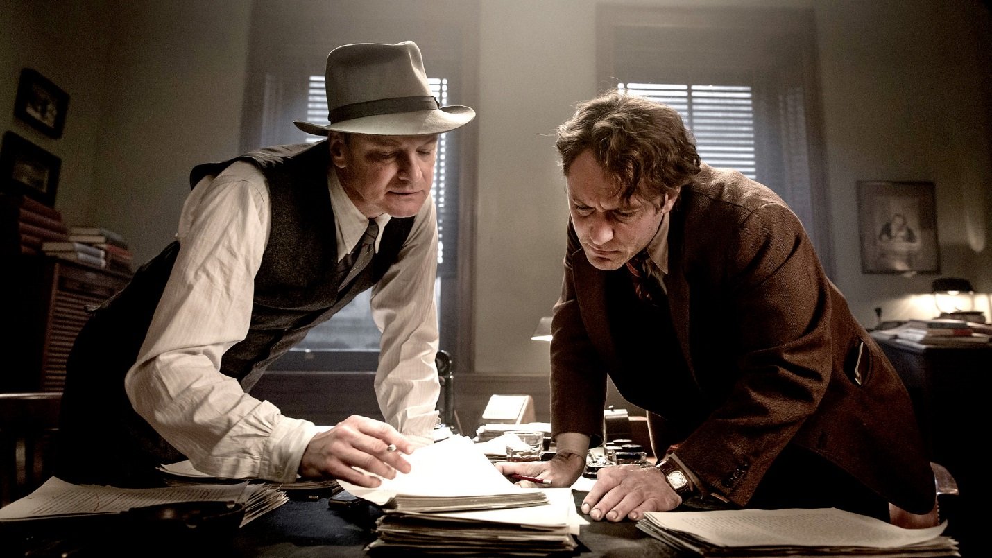 Review: 'Genius' Puts Max Perkins and Thomas Wolfe in a Literary Bromance - The New York Times