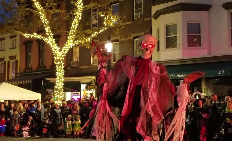 The annual Tarrytown Halloween Parade and block party is the highlight of the October season.