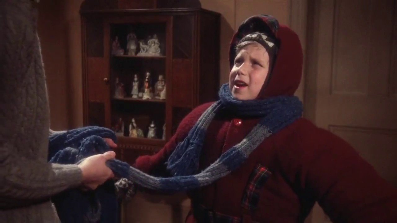 A Christmas Story Randy snow outfit scene - YouTube
