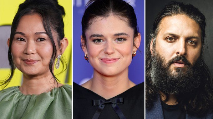 Hong Chau, Alison Oliver and Shazad Latif