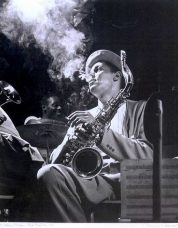 Dexter Gordon - Royal Roost, NYC by Herman Leonard on artnet