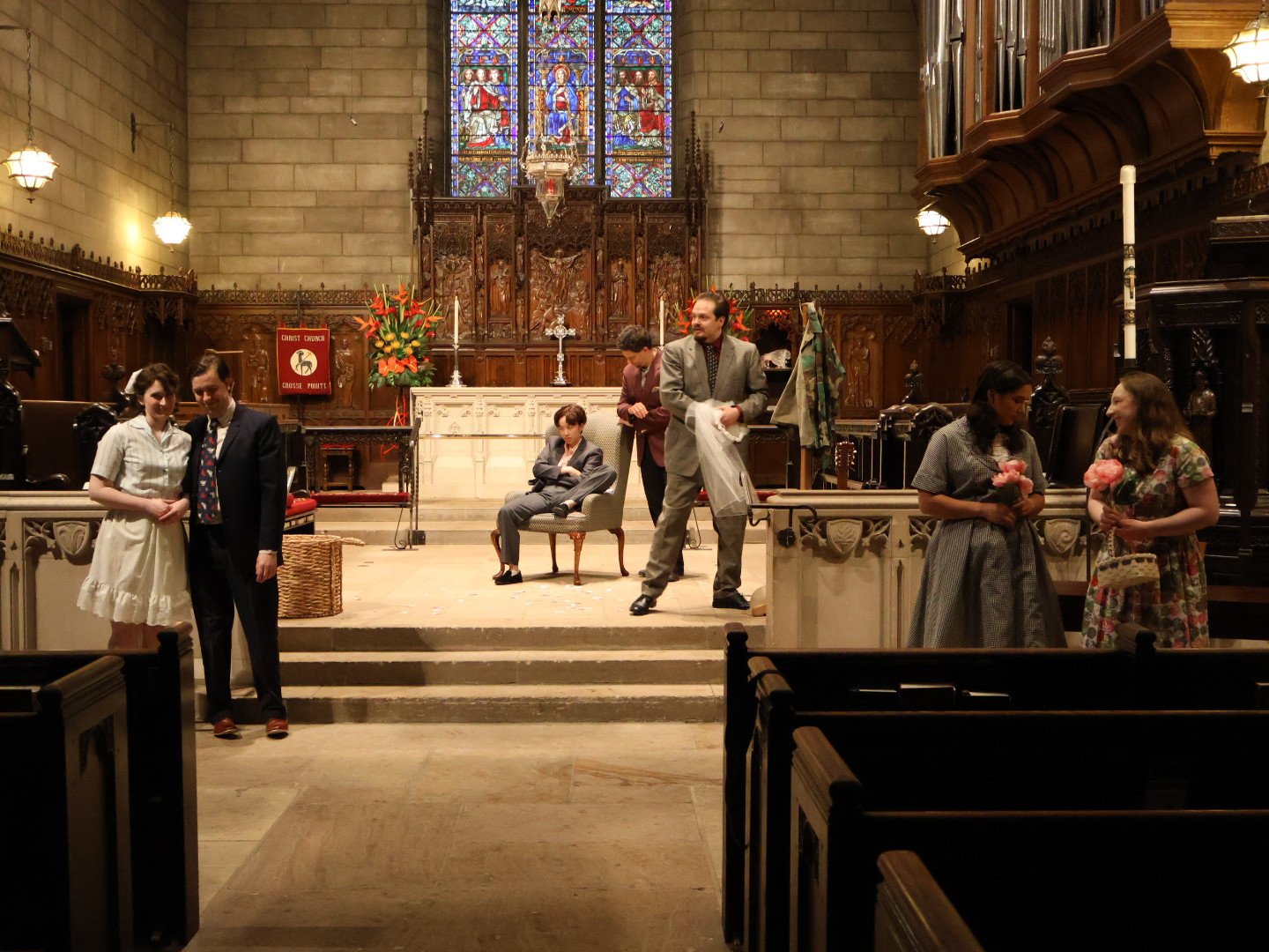 May be an image of wedding