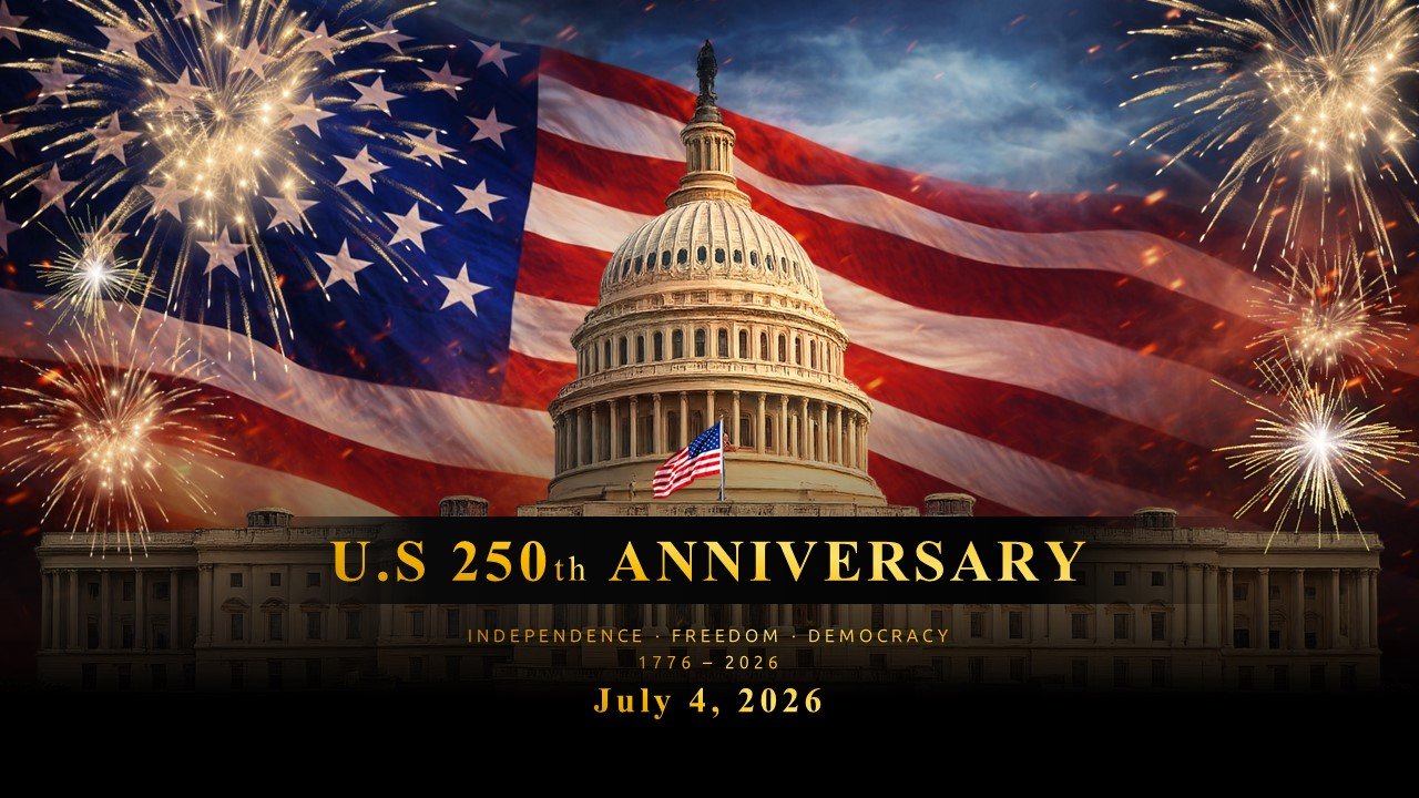 Freedom 250 Template - Celebrate 250 Years of US Independence