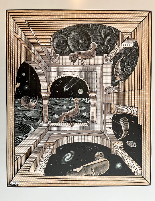 M.C. Escher (1898-1972) - Andere Wereld - Catawiki